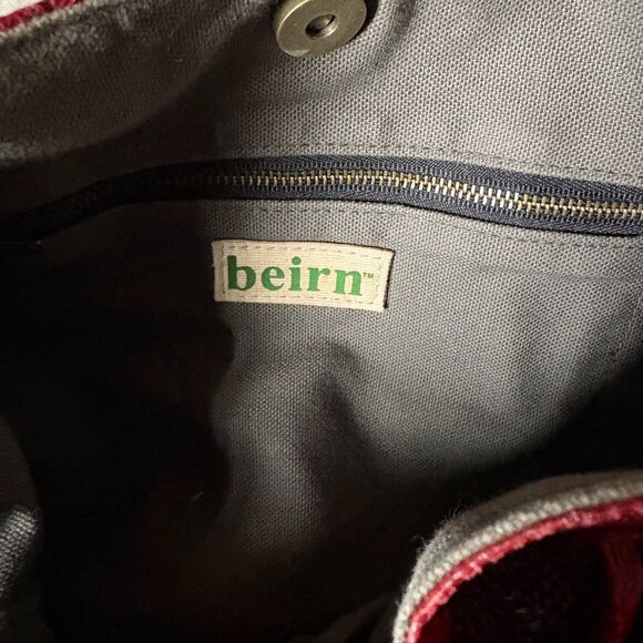 Beirn large red snakeskin shoulder bag date night going out purse Valentine's - Picture 5 of 7